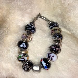 Glass Bead Bracelet